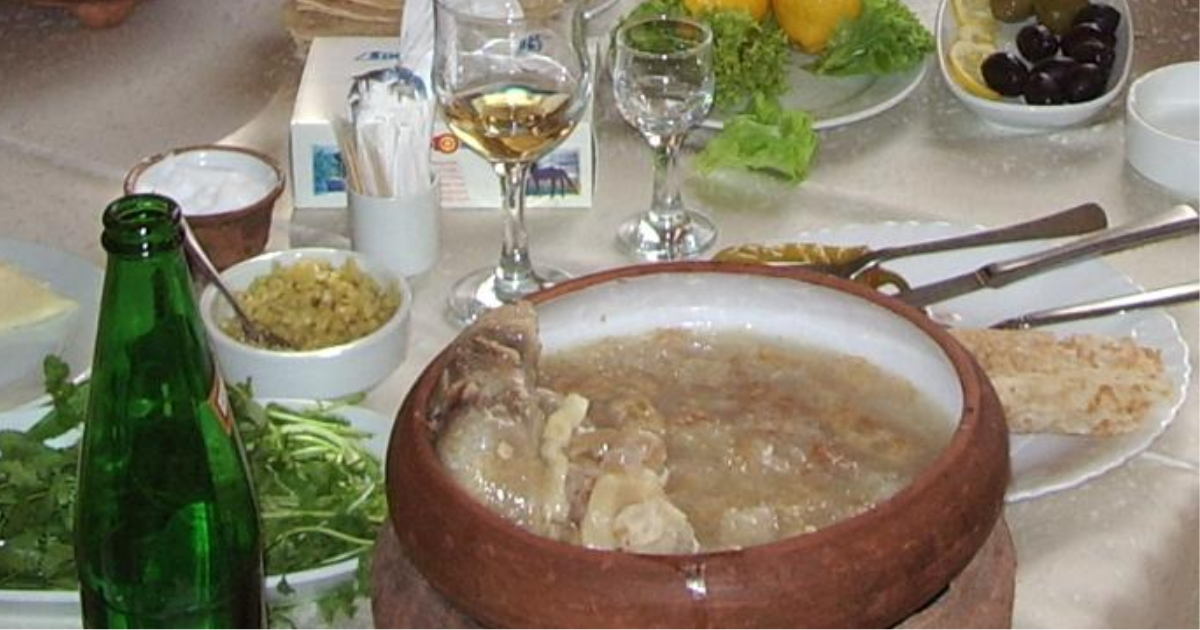 Khash Armenian winter soup recipe