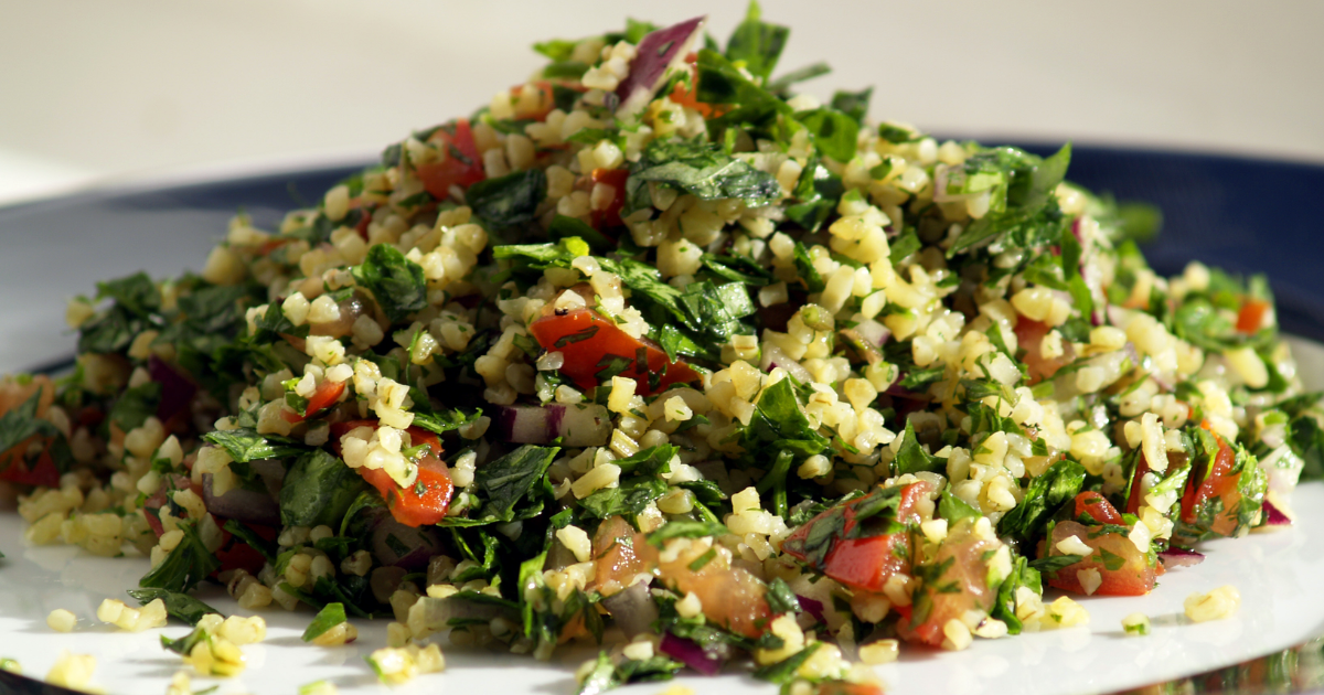 Armenian tabouleh herb salad recipe